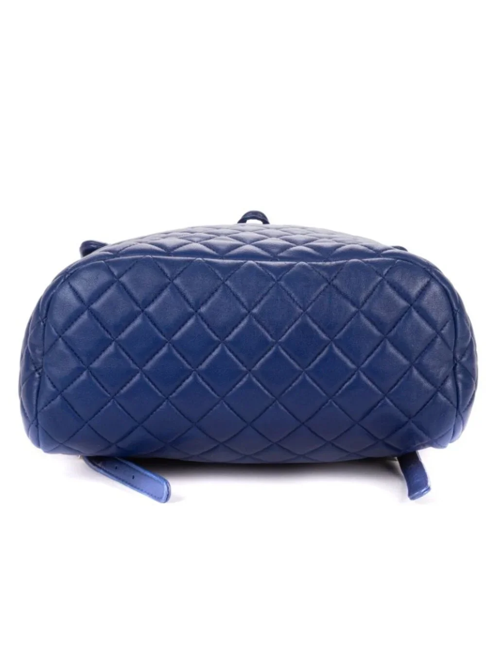 Chanel Urban Spirit Backpack Blue Quilted Lambskin Leather